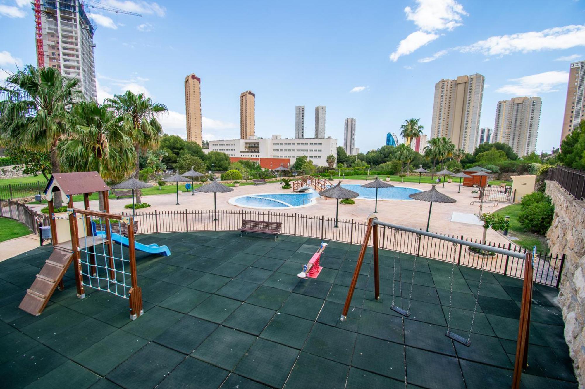 Jardines Benidorm Ponienteアパートメント エクステリア 写真